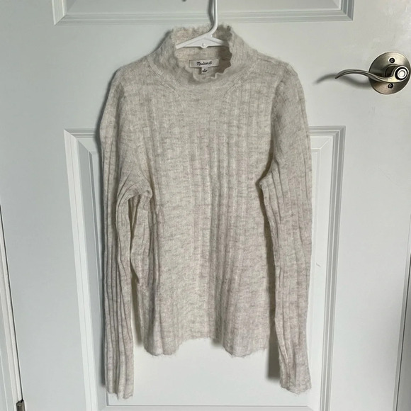 Madewell Alpaca-Blend Mock Neck Sweater - 29440 - Picture 2 of 12